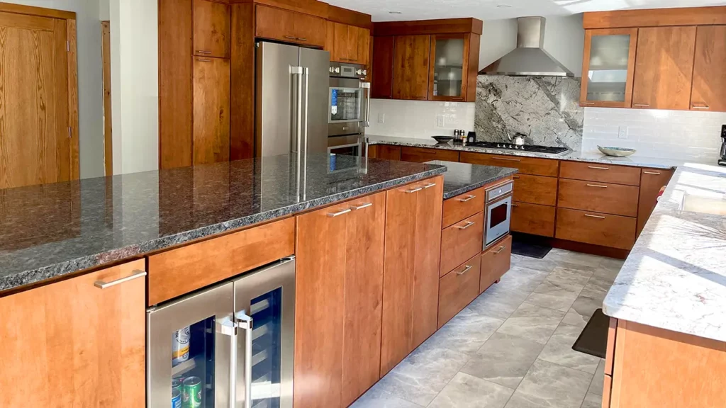 Beautiful wood kitchen remodeling services in Salem NH