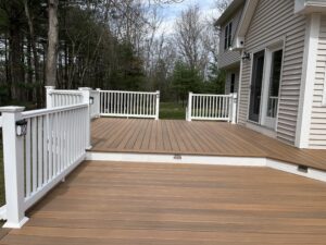 Beautiful wooden deck for homes in Salem NH