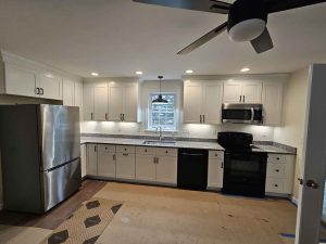 New kitchen remodeling in Salem NH by Apple Wood Construction